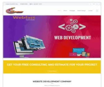 Webfastsolution.com(Webfast Solution) Screenshot