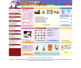 Webfelin.com(Portail du chat de race depuis 1998) Screenshot