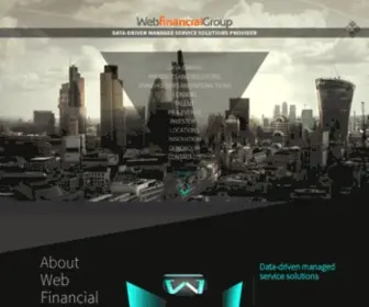 Webfg.com(Web Financial Group by Allfunds) Screenshot
