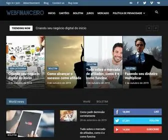 Webfinanceiro.online(Web Financeiro Online) Screenshot