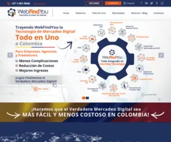 Webfindyou.com.co(Posicionamiento Web) Screenshot