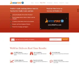 Webfire.com(Do-It-Yourself SEO, Free Site Traffic) Screenshot