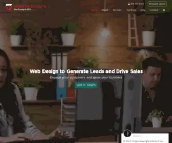 Webfiredesigns.ca(Web Design) Screenshot