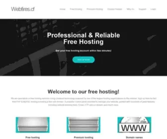 Webfires.cf(Webfires) Screenshot