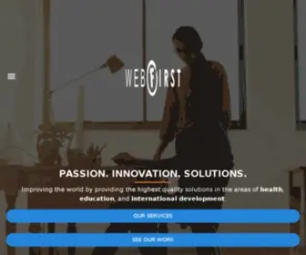 Webfirst.com(Passion) Screenshot