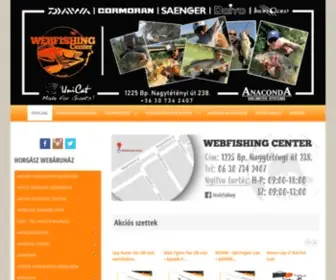 Webfishing.hu(Horgászbolt) Screenshot