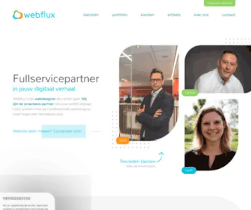 Webflux.be(Webdesign uit Limburg) Screenshot