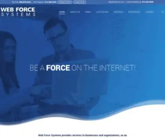 Webforce.net(Cutting Edge IT Solutions for an) Screenshot