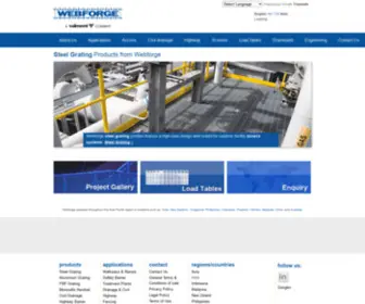 Webforge.co.id(STEEL GRATING) Screenshot