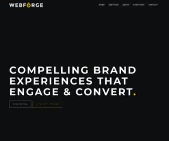 Webforge.com(Atlanta Web Design) Screenshot
