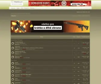 Webforum.sk(Zbraň) Screenshot