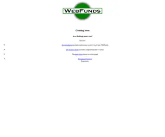 Webfunds.org(WebFunds) Screenshot