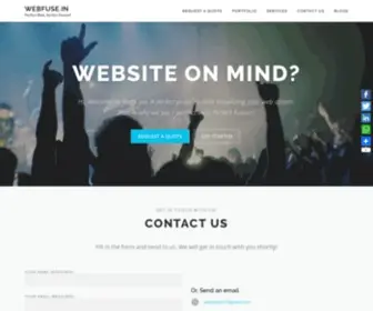 Webfuse.in(WebFuse Tech) Screenshot