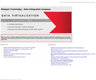 Webgaintechnology.com(Webgain Technology's mission) Screenshot