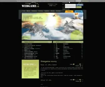 Webgame.cz(Online strategická hra) Screenshot