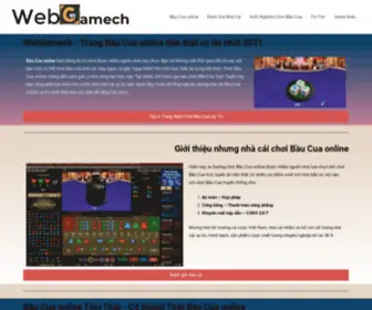 Webgamech.com(Webgamech) Screenshot