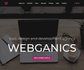 Webganics.com(Webganics) Screenshot