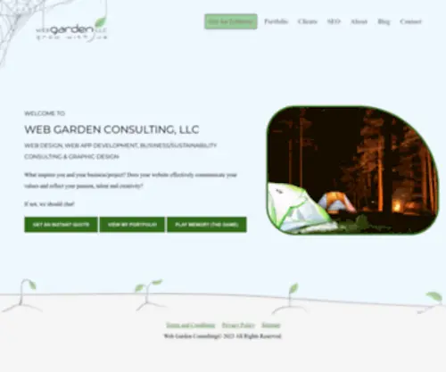 Webgardenllc.com(Web Garden Consulting) Screenshot