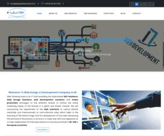 Webgatewayindia.co.uk(Web Design Company India) Screenshot