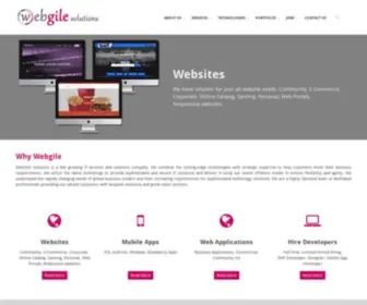 Webgile.com(Web Development) Screenshot