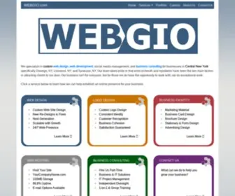 Webgio.com(Web Design) Screenshot