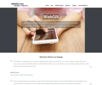 Webgis.net(By Hurt & Proffitt) Screenshot