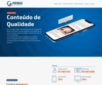 Webgocontent.com.br(WebgoContent WebGoContent) Screenshot