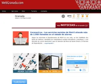 Webgranada.com(Portal de Granada) Screenshot