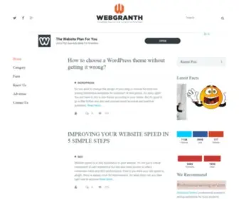 Webgranth.com(Web Design) Screenshot