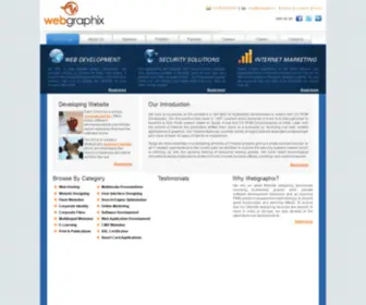 Webgraphix.in(Website deisgning) Screenshot