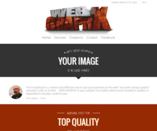 Webgraphx.ca(Webgraphx) Screenshot