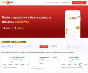 Webgula.com.br(Bares, Restaurantes e Deliveries) Screenshot