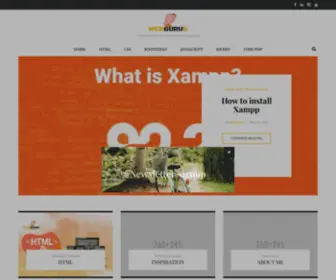 Webgurug.com(Learn Free Website Desing and development) Screenshot