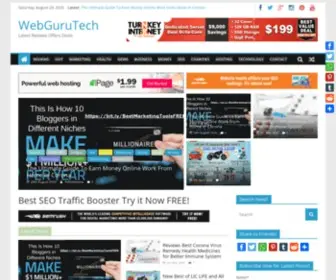 Webgurutech.com(Make Money Online) Screenshot