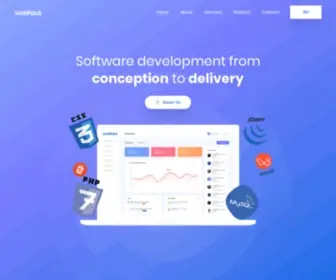 Webhaus.my(Software Development Company) Screenshot