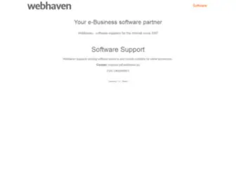 Webhaven.eu(Web Application Software) Screenshot