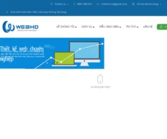 WebHD.vn(Thiết Kế Website Chuyên Nghiệp) Screenshot