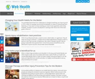 WebhealthJournal.com(Health Weight loss blog) Screenshot
