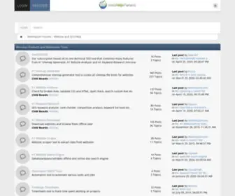 Webhelpforums.net(Webmaster Help Forums) Screenshot