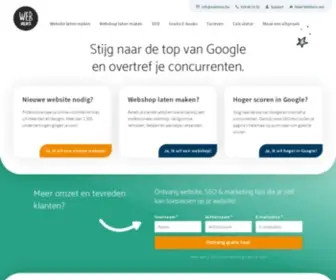 Webhero.be(Betaalbare website laten maken) Screenshot