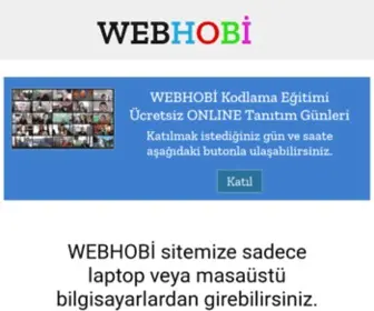 Webhobi.com(Webhobi) Screenshot
