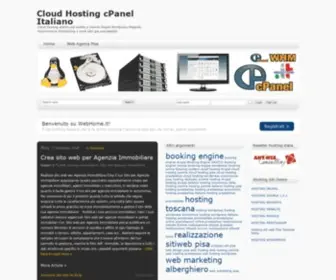 Webhome.it(Cloud Hosting cPanel Italiano) Screenshot