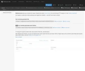 Webhook.site(Process and transform emails and HTTP requests) Screenshot