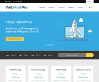 Webhost.pro(Web Host Pro) Screenshot