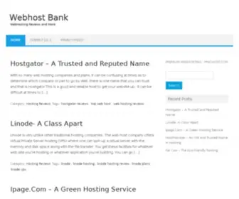 Webhostbank.com(Webhostbank) Screenshot