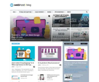 Webhostblog.al(Blogu zyrtar i WebHost.al) Screenshot