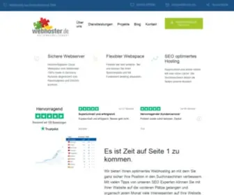 Webhoster.de(Günstig) Screenshot