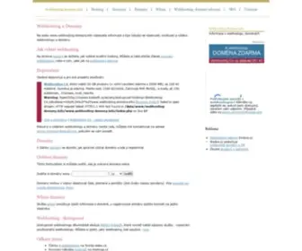 Webhosting-Domeny.info(DOMÉNY) Screenshot