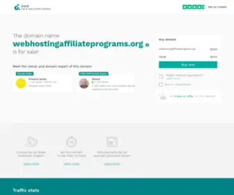 Webhostingaffiliateprograms.org(Web hosting affiliate programs) Screenshot