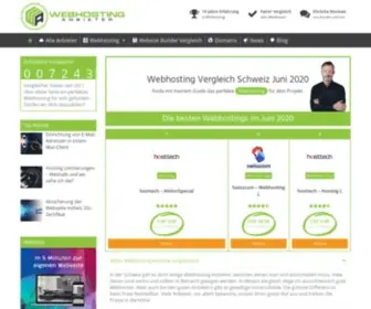 Webhostinganbieter.ch(Testsieger April 2020) Screenshot